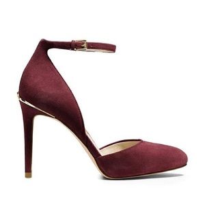 Michael Kors Georgia Ankle Strap High Heel Pumps